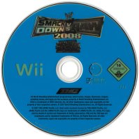 WWE Smackdown VS Raw 2008 Featuring EGW THQ Nintendo Wii Wii U