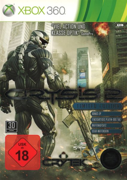 Crysis 2 Crytek Microsoft Xbox 360 One Series
