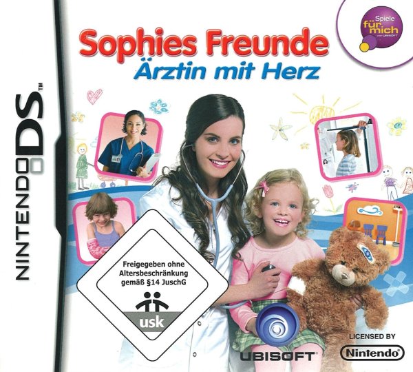 Sophies Freunde Ärztin mit Herz Ubisoft Nintendo DS DSL DSi 3DS 2DS NDS NDSL