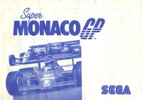 Super Monaco GP Sega Master System II Cartridge