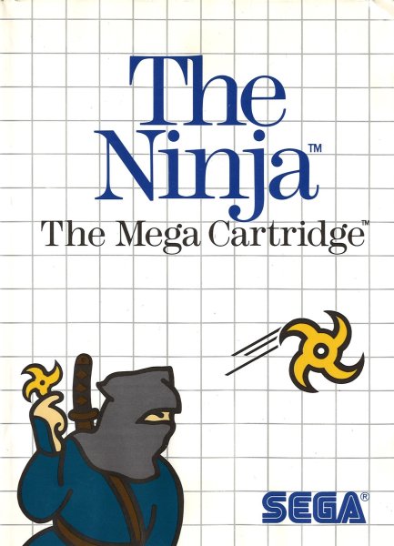 The Ninja Sega Master System II Cartridge