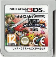 Super Smash Bros. Nintendo 3DS 2014 PAL Mario Zelda Pikachu Samus Yoshi