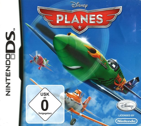 Disney Planes Nintendo DS DSL DSi 3DS 2DS NDS NDSL