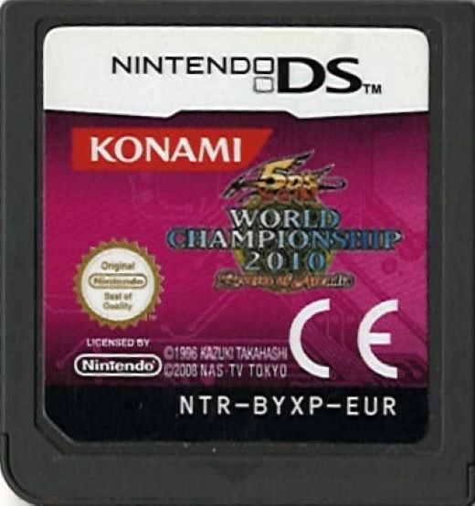 Yu Gi Oh World Championchip 2010 Reverse of Arcadia Nintendo DS DSL DSi 3DS 2DS NDS NDSL