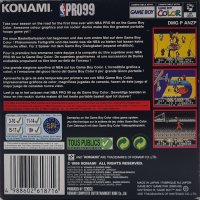 NBA Pro 99 Konami Nintendo Game Boy Color GBC GBA SP