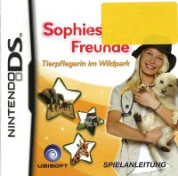 Sophies Freunde Tierpflegerin im Wildpark Ubisoft Nintendo DS DSL DSi 3DS 2DS NDS NDSL