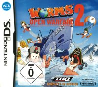 Worms Open Warfare 2 Team17 THQ Nintendo DS DSL DSi 3DS...