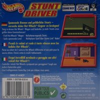 Hot Wheels Stunt Driver Mattel NEU eingeschwei&szlig;t Nintendo Game Boy Color GBC GBA SP
