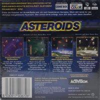 Asteroids Activision NEU eingeschwei&szlig;t Nintendo Game Boy Color GBC GBA SP