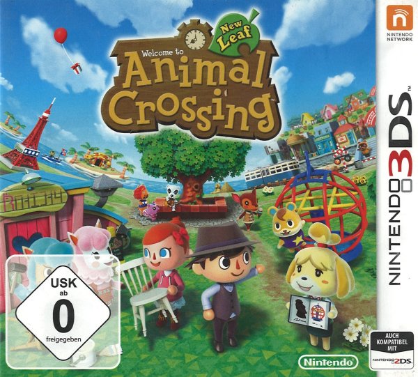 Animal Crossing New Leaf Nintendo 3DS 2DS Amiibo