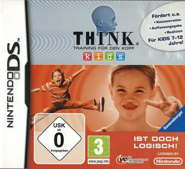 Think Training für den Kopf Kids Nintendo DS DSi 3DS 2DS