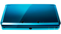 Nintendo 3DS Handheld Aqua Blue Aqua Blau Zustand Akzeptabel