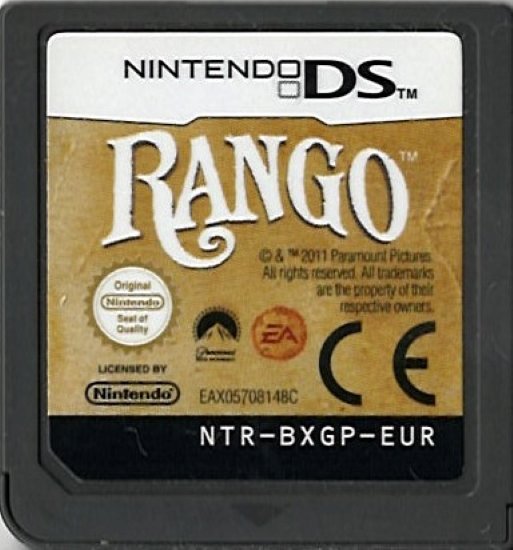 Rango EA Paramount Nintendo DS DDSi 3DS 2DS