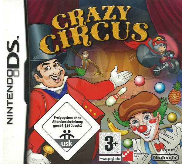 Crazy Circus dtp Nintendo DS DSi 3DS 2DS