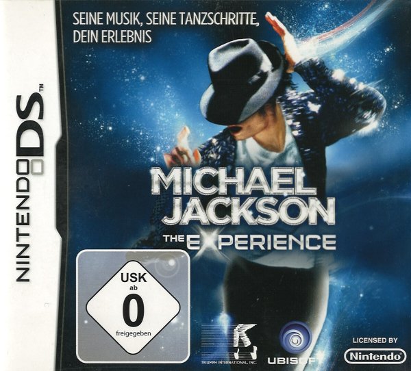 Michael Jackson The Experience Ubisoft Nintendo DS DSi 3DS 2DS