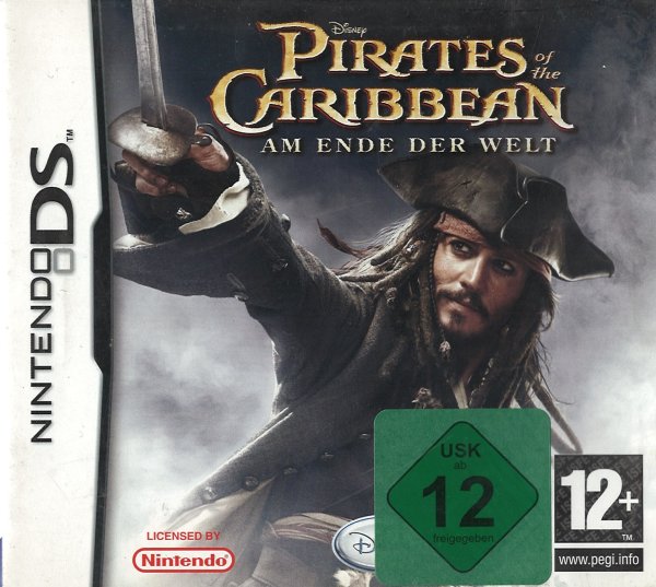 Pirates of the Caribbean Disney Nintendo DS DSi 3DS 2DS