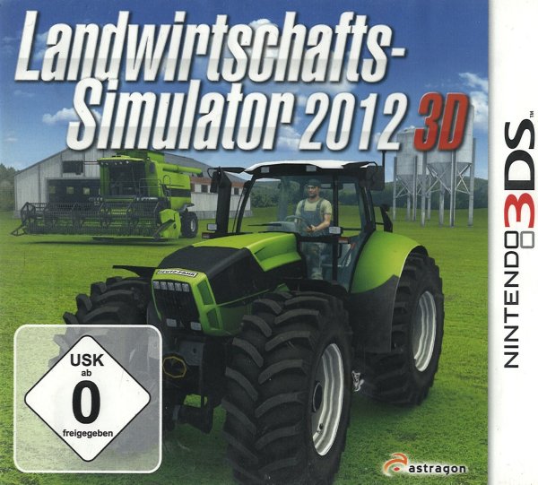 Landwirtschafts Simulator 2012 3D Nintendo 3DS 2DS