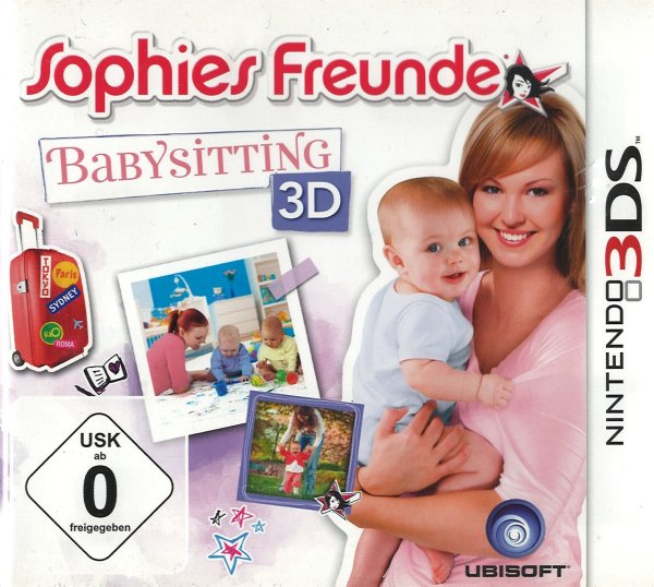 Sophies Freunde Babysitting 3D Ubisoft Nintendo 3DS 2DS