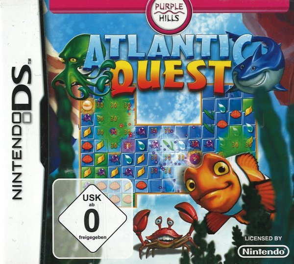 Atlantic Quest Purple Hills Nintendo DS DSi 3DS 2DS