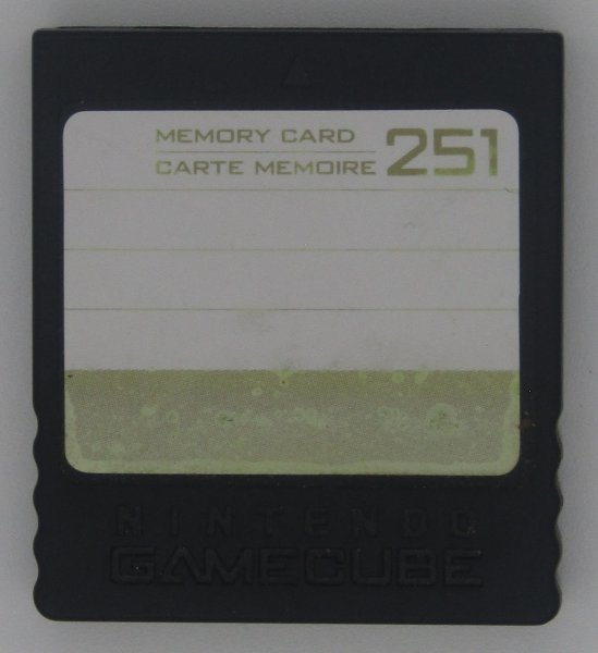 Memory Card 251 Blöcke Original Nintendo Gamecube NGC 16 MB Speicherkarte DOL-014