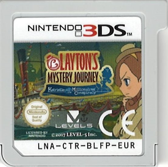 Laytons Mystery Journey Katrielle und die Verschwörung der Millionäre Nintendo 3DS 2DS