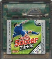 Total Soccer 2000 Nintendo Game Boy Color GBC GBA GBA SP