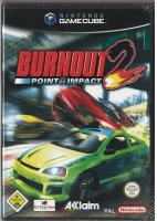 Burnout 2 Point of Impact NEU Sealed Aklaim Nintendo Gamecube NGC