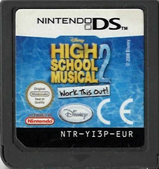 High School Musical 2 Work This Out! Nintendo DS DS Lite DSi 3DS 2DS