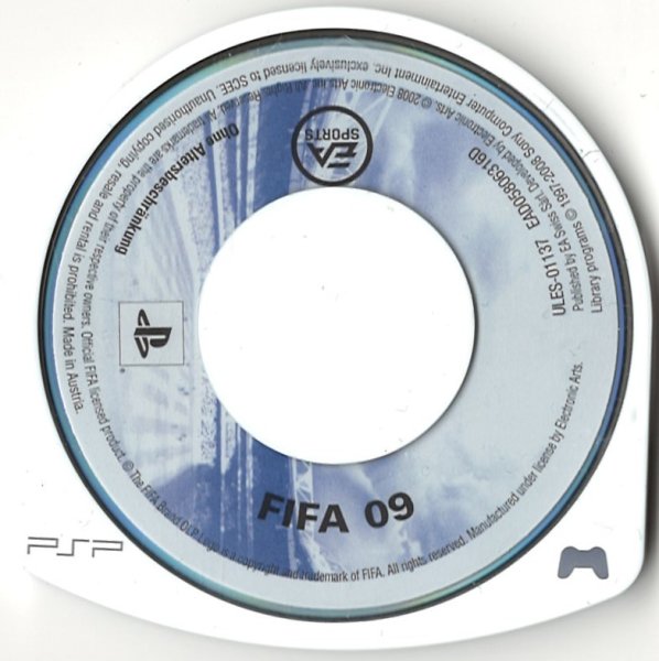 Fifa 09 EA Sports Sony Playstation Portable PSP