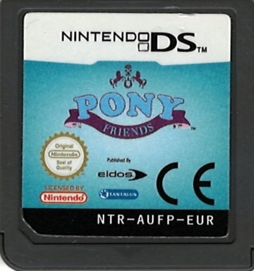 Pony Friends eidos Nintendo DS DSL DSi 3DS 2DS NDS NDSL