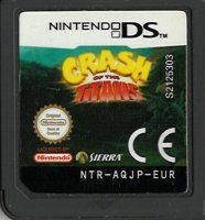 Crash of the Titans Sierra Nintendo DS DSL DSi 3DS 2DS...