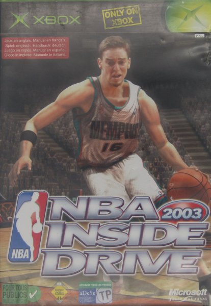 NBA 2003 Inside Drive Microsoft Xbox 360 One Series