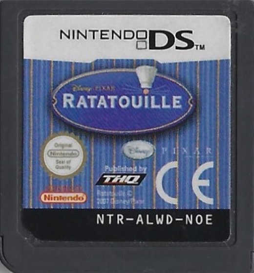 Disney Pixar Ratatouille THQ Nintendo DS DSL DSi 3DS 2DS NDS NDSL
