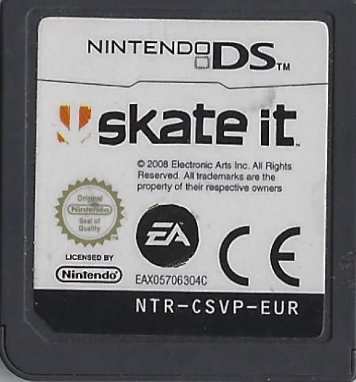 Skate It Electronic Arts Exient Nintendo DS DSL DSi 3DS 2DS NDS NDSL
