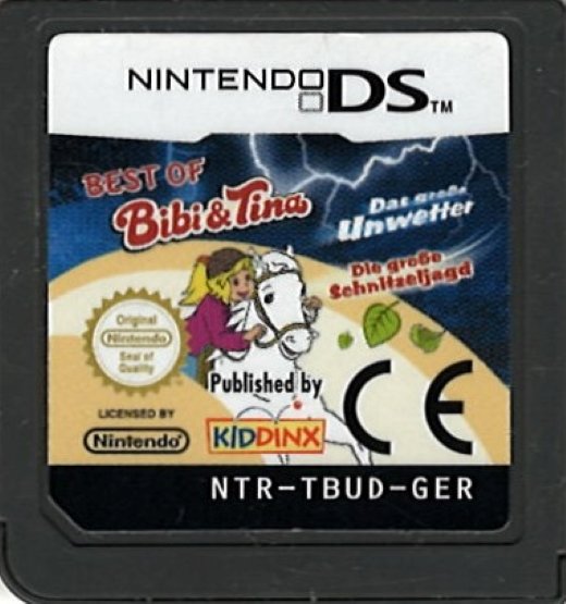 Best of Bibi & Tina Das große Unwetter Die große Schnitzeljagd Nintendo DS DSL DSi 3DS 2DS NDS NDSL
