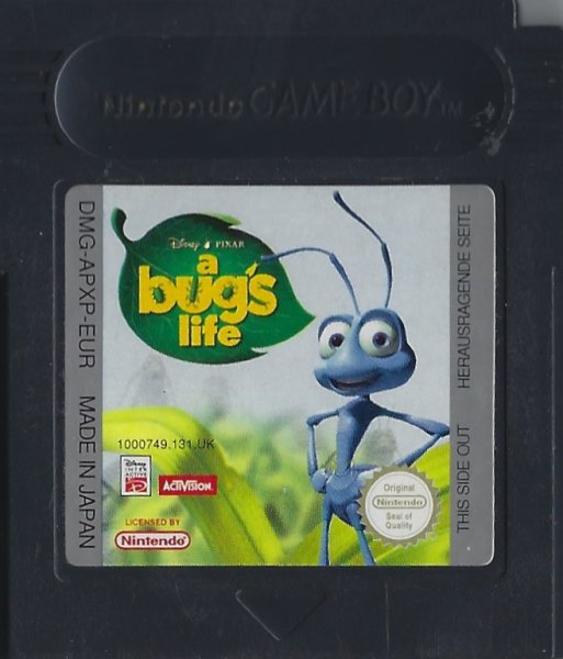 A Bugs Life Disney Pixar Activision Nintendo Gameboy GB GBP GBC GBA