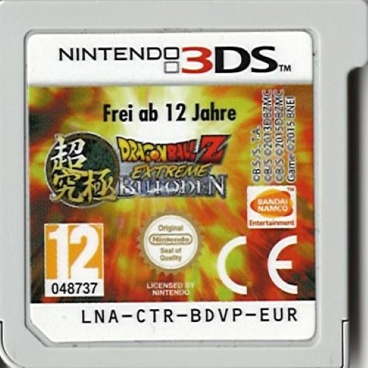 Dragon Ball Z extreme Butoden Bandai Namco Nintendo 3DS 2DS