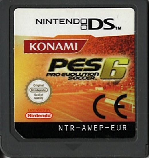 Pro Evolution Soccer 2006 PES 6 Konami Nintendo DS DSL DSi 3DS 2DS NDS NDSL
