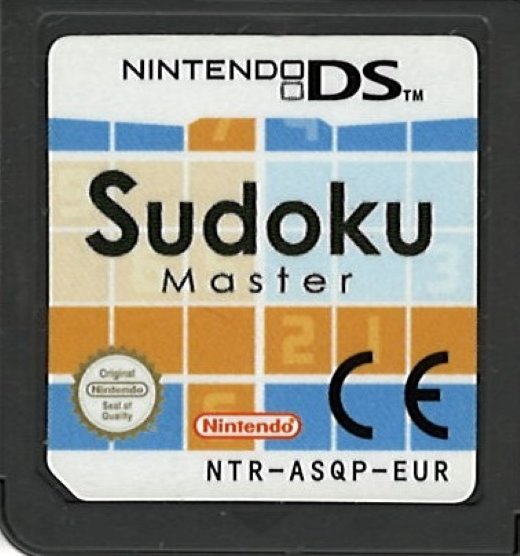 Sudoku Master Hudson Soft Nintendo DS DSL DSi 3DS 2DS NDS NDSL