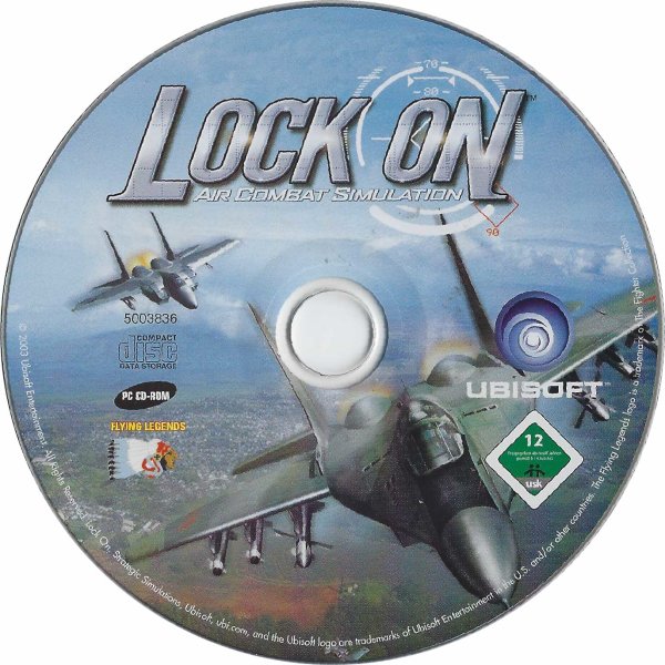 Lock On Air Combat Simulation Ubisoft Computer PC