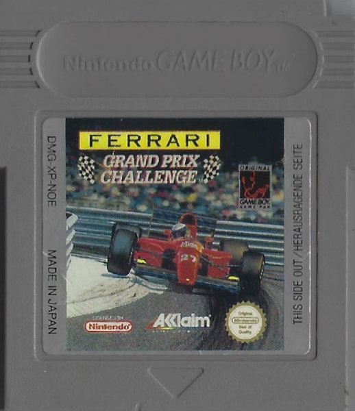 Ferrari Grand Prix Challenge Acclaim Nintendo Gameboy GB GBP GBC GBA