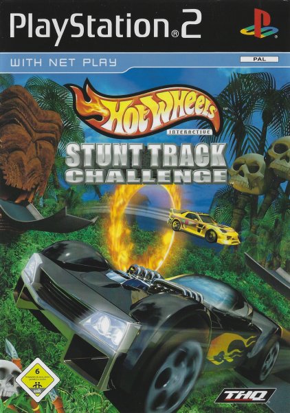 Hot Wheels Stunt Track Challenge THQ Sony PlayStation 2 PS2