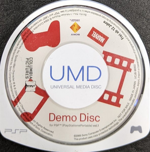 Demo Disc for PSP Volume 1 Sony PlayStation Portable PSP
