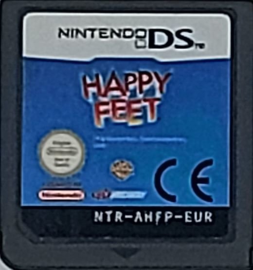 Happy Feet Warner Bros Midway Nintendo DS DSL DSi 3DS 2DS NDS NDSL