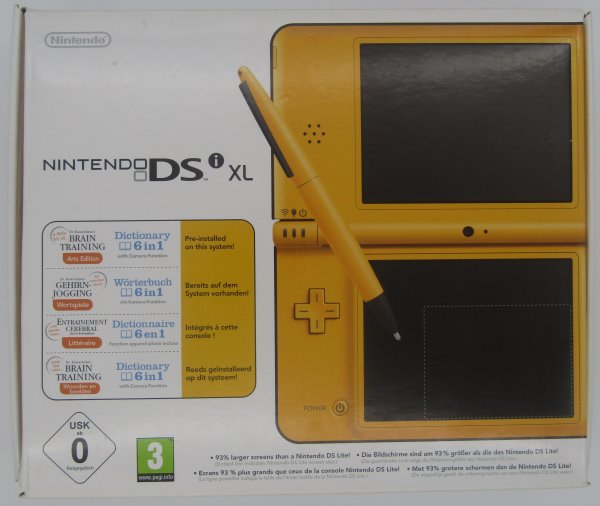 Defekter Nintendo DSi XL Handheld Spielkonsole