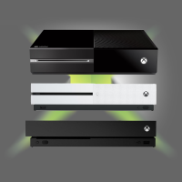 Defekte Microsoft Xbox One Heimkonsole S / X / 500GB / 1TB