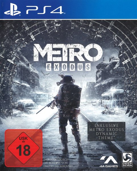 Metro Exodus 4A Games Deep Silver Sony PlayStation 4 PS4