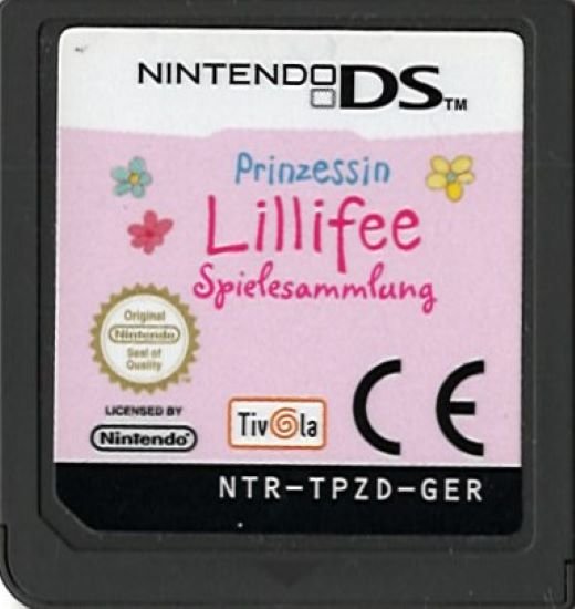 Prinzessin Lillifee Spielesammlung Tivola Nintendo DS DSL DSi 3DS 2DS NDS NDSL