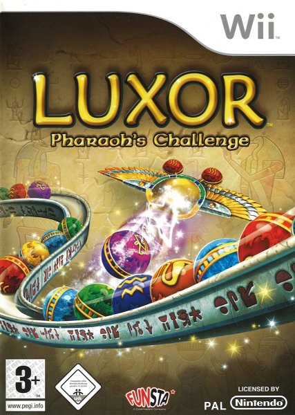 Luxor Pharaohs Challenge Funsta Nintendo Wii Wii U
